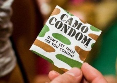 Camo Camouflage Condoms