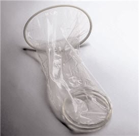 Female Condom Deflated