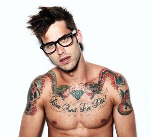 What His Tattoos Say About His Personality