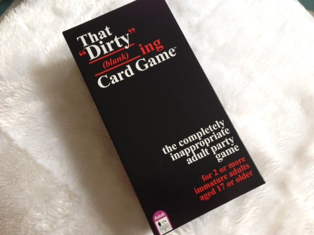 Dirty Blanking Card Game Review Slutty Girl Problems