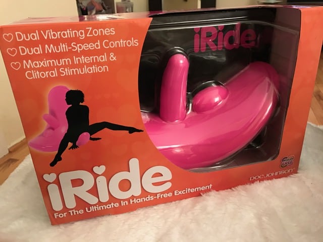 Name: iRide Type: Ride-on Vibrator, Dual Stimulator By: Doc Johnson. 