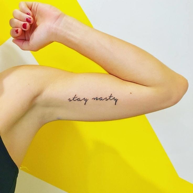 Nevertheless she persisted': Loads of women queued up to get the same  badass feminist tattoo – The Irish News