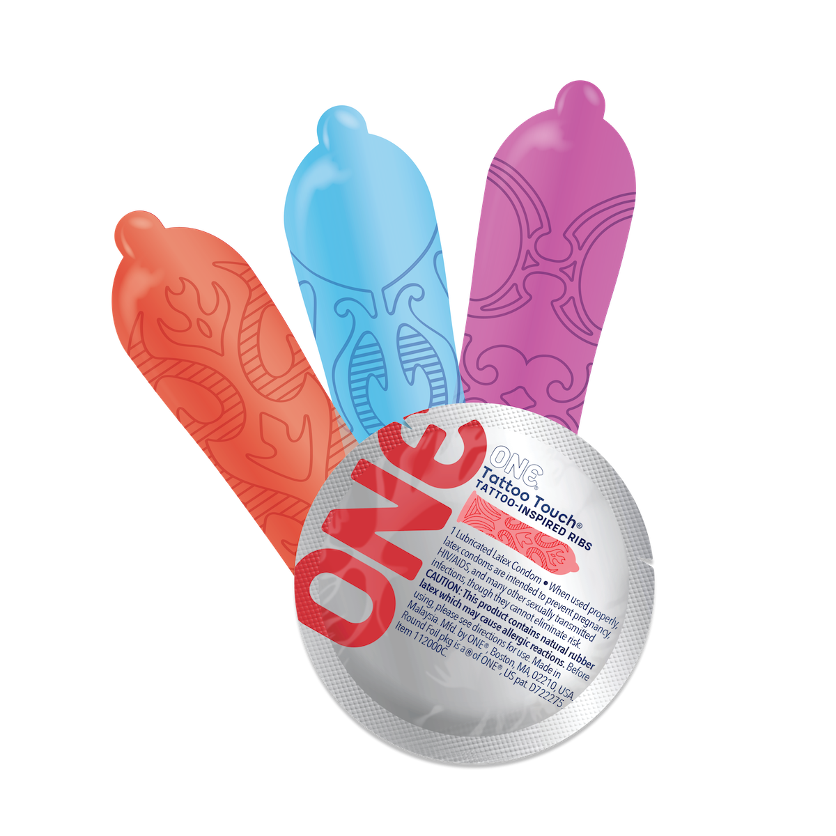 one tattoo touch condoms