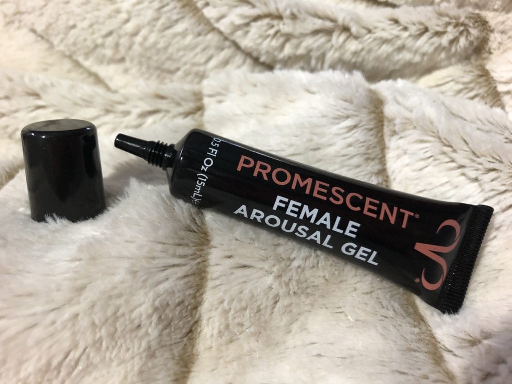 Promescent female arousal gel tube