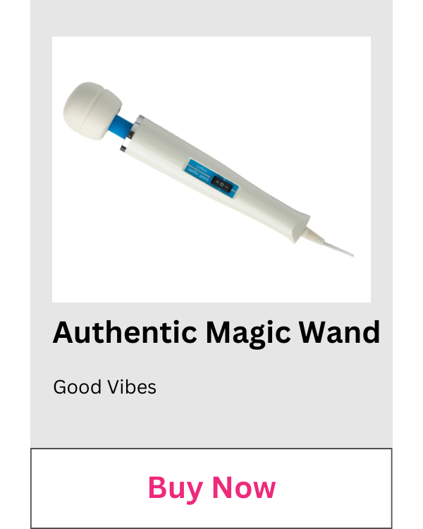 Purchase the Original Magic Wand, a classic and powerful massaging vibrator.