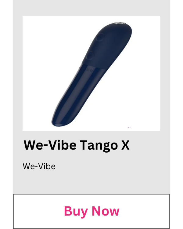 Purchase the We-Vibe Tango X, a perfect vibrator for discreet intimate play