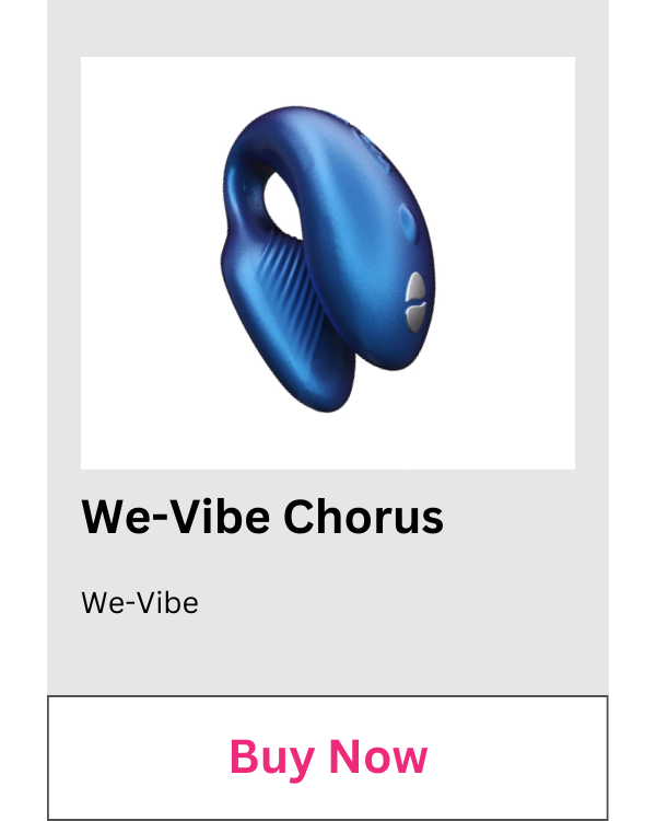 Purchase the We-Vibe Chorus, one of the best remote-controlled vibrators.