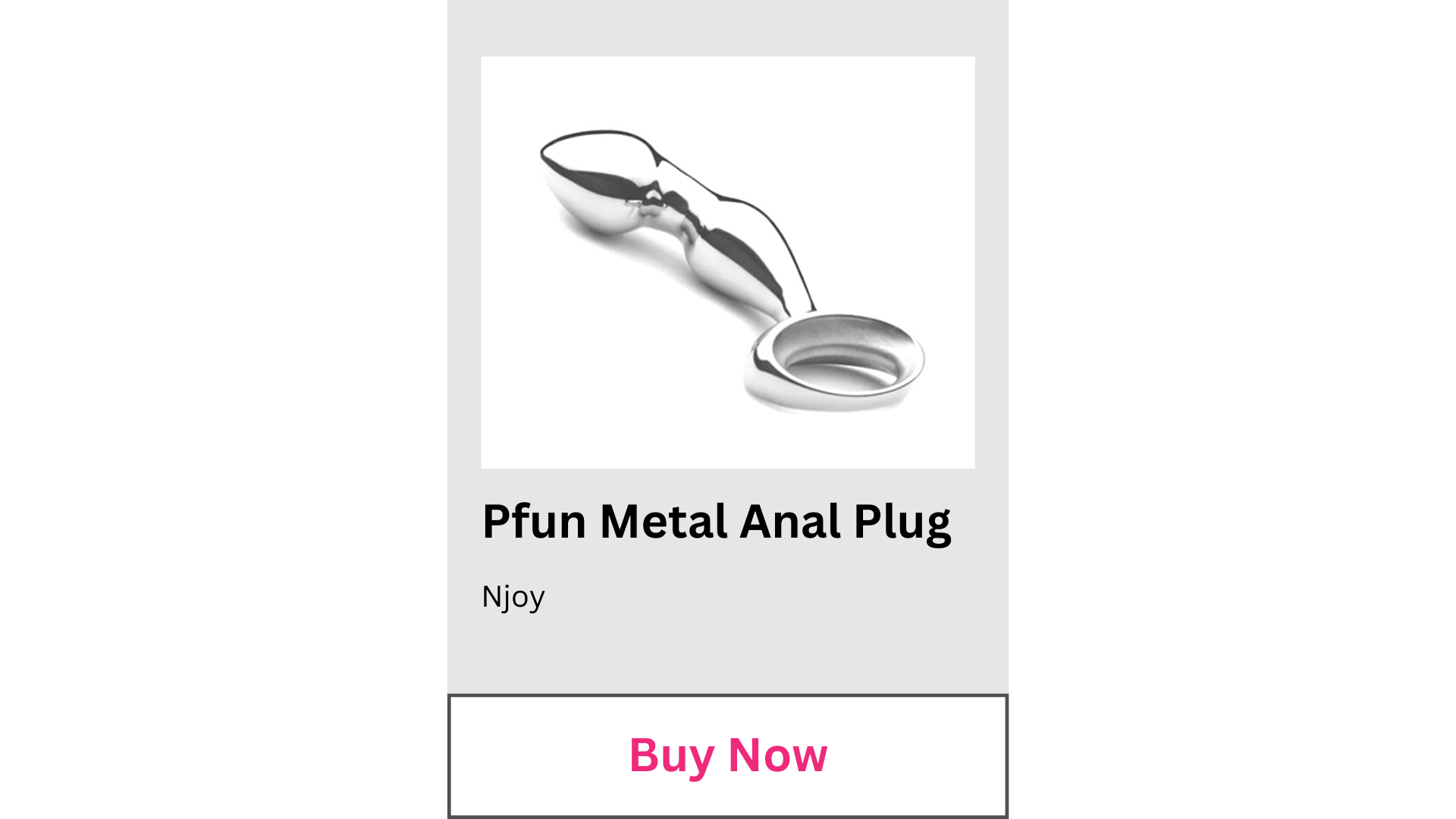 Buy the Pfun Plug from Njoy.
