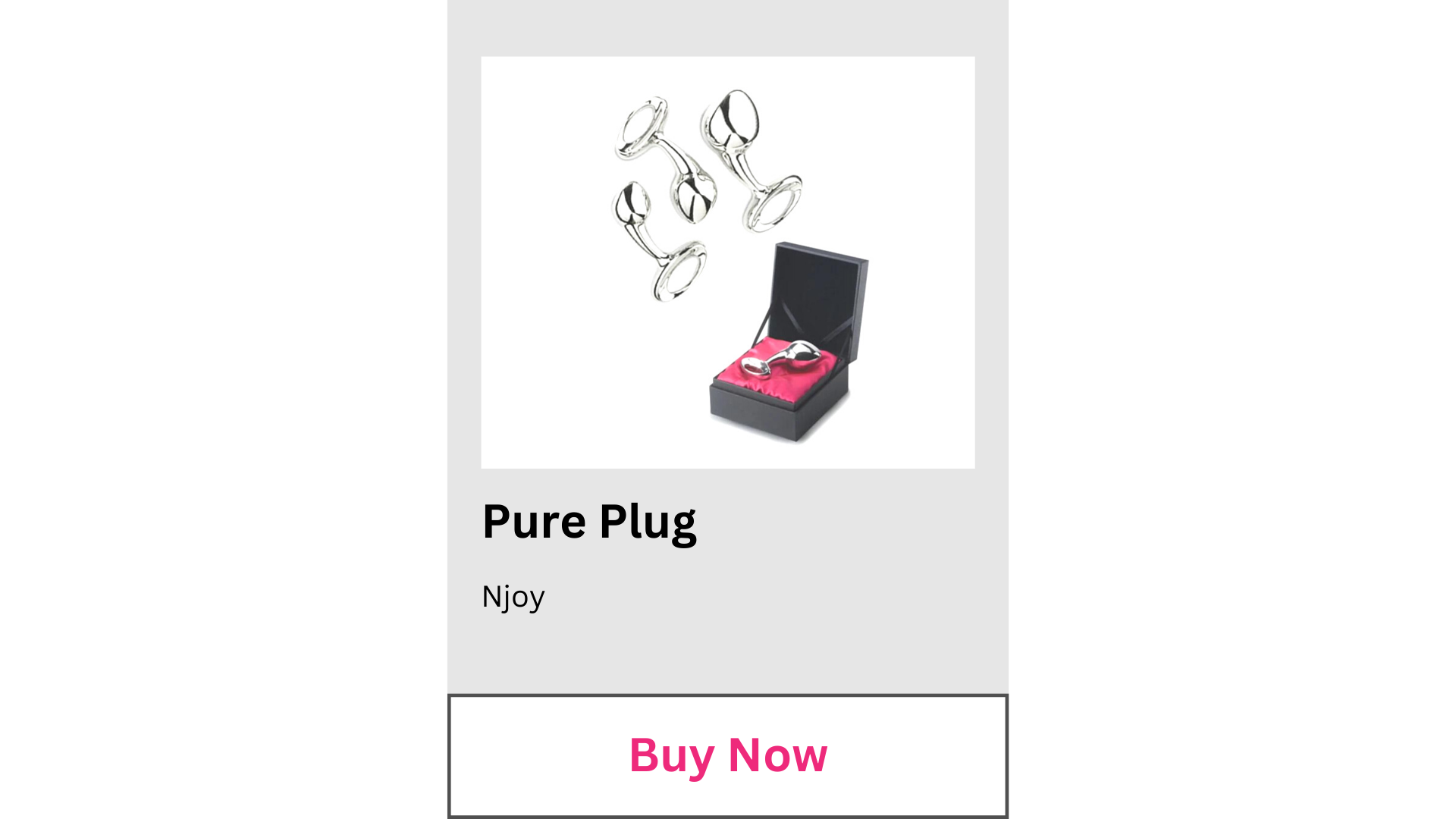 Buy the Pure Plug from Njoy.